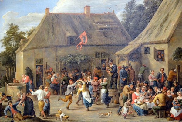 Peasant Kermis, David Teniers, ca 1665