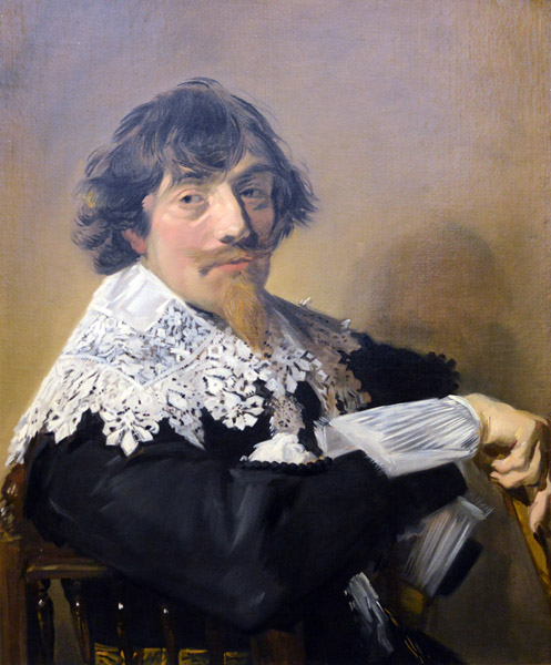 Portrait of a Man, Frans Hals, ca 1635