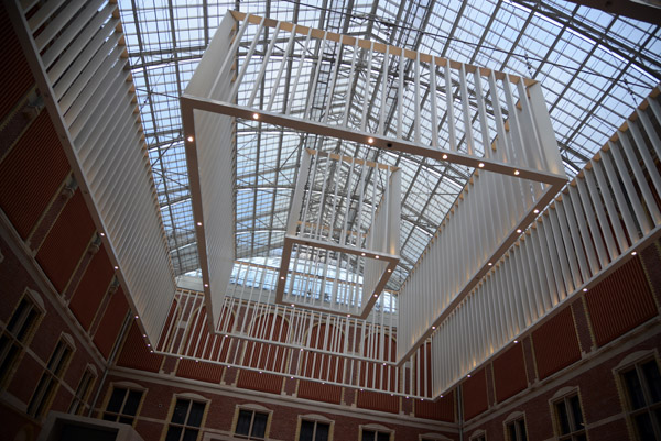 Rijksmuseum glass ceiling
