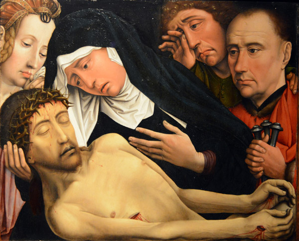 The Lamentation of Christ, Colijn de Coter, Brussels ca 1510-1515