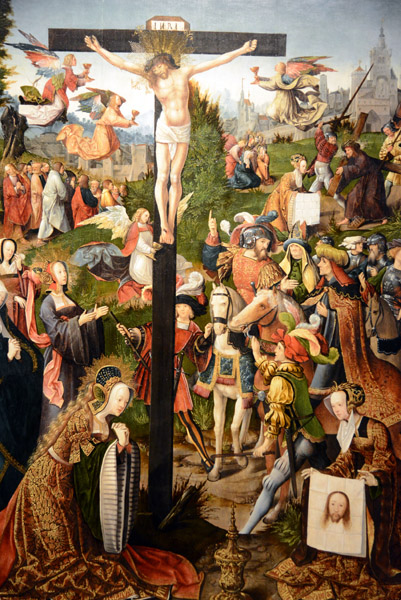 The Crucifixion, Jacob Cornelisz van Oostsanen, ca 1507-1510