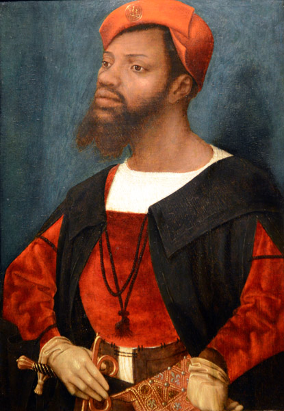 Portrait of an African Man, Jan Jansz Mostaert, Mechelen, ca 1525-1530