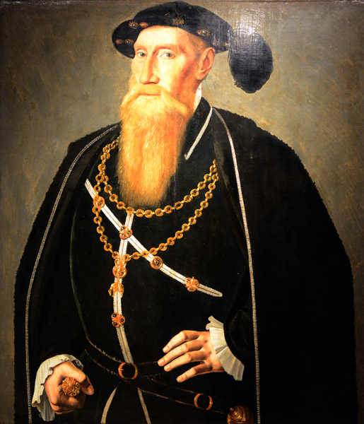 Portrait of Reinoud III of Brederode, Jan van Scorel, Utrecht, ca 1545