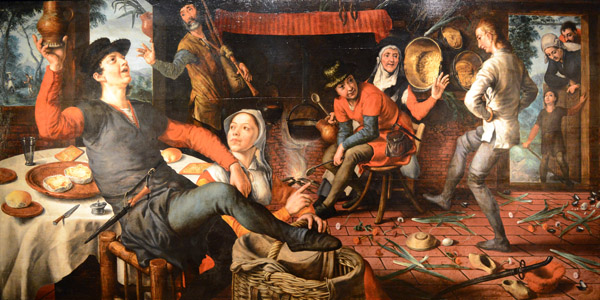 The Egg Dance, Pieter Aertsen, 1552