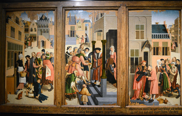 Three of the Seven Works of Mercy, Alkmaar, 1504