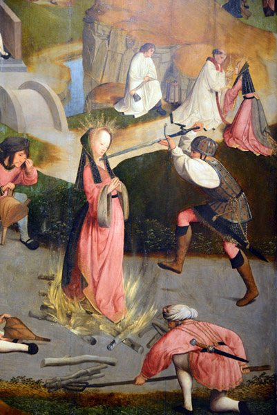 The Martyrdom of Saint Lucy, Haarlem or Amsterdam, ca 1505-1510