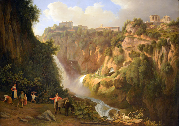 The Waterfall at Tivoli, Abraham Teerlink, 1834