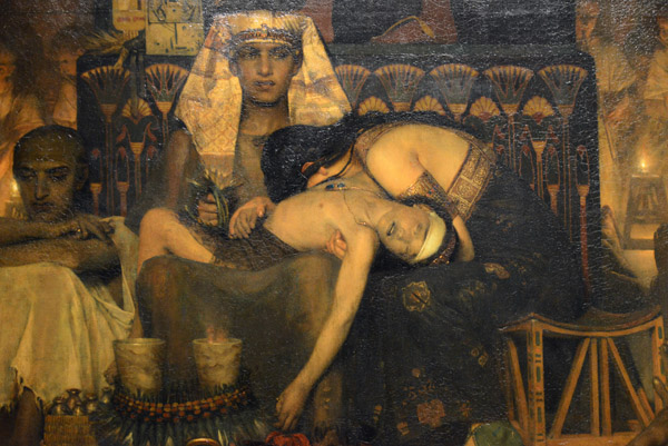 The Death of the Pharaoh's Firstborn Son, Lawrence Alma-Tadema, 1872