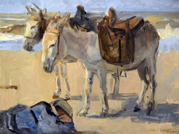 Two Donkeys, Isaac Israels, ca 1898