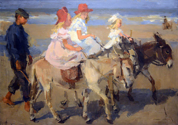 Donkey Rides on the Beach, Isaac Israels, ca 1890-1901