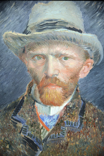 Self-portrait, Vincent van Gogh, 1887