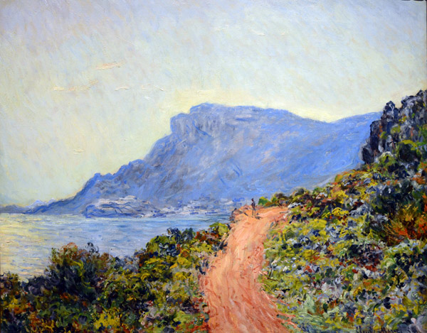 La Corniche near Monaco, Claude Monet, 1884