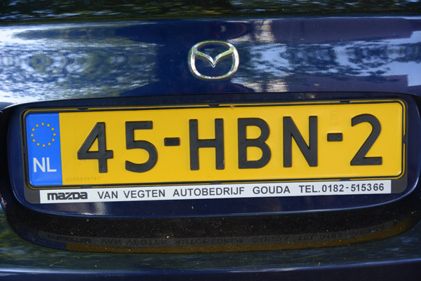 Netherlands license plate, Gouda