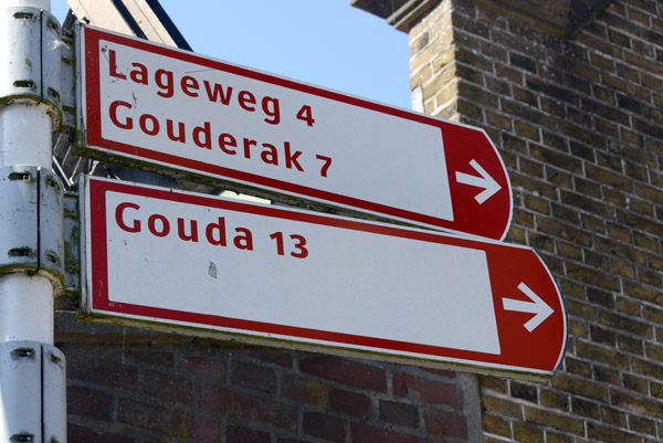 13 km to Gouda from Ouderkerk aan den IJssel