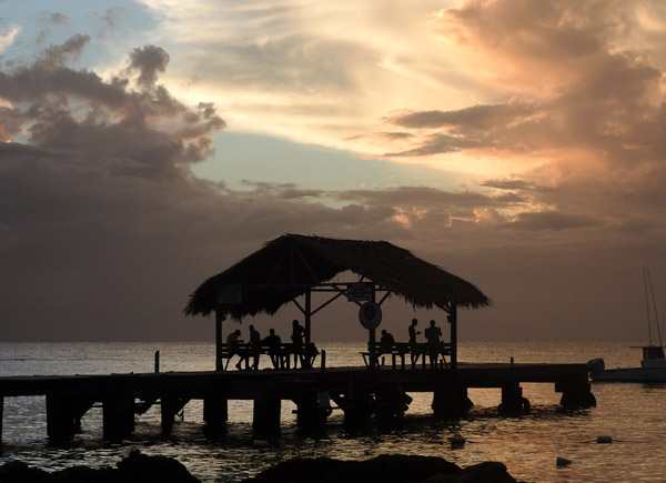 Pigeon Point pier, Tobago