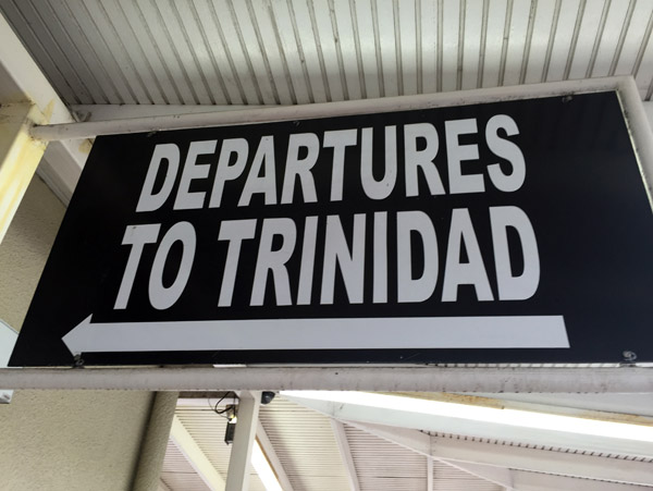 Departures to Trinidad
