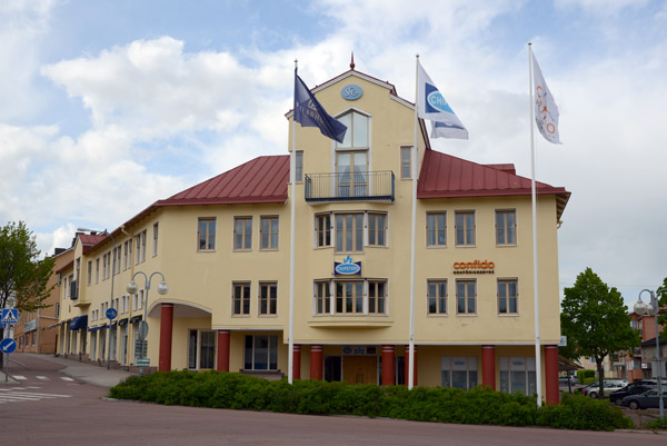 Office building at Strandgatan 6, Mariehamn, land