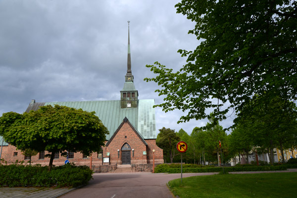 S:t Grans kyrka - St. George's Church, Mariehamn, land