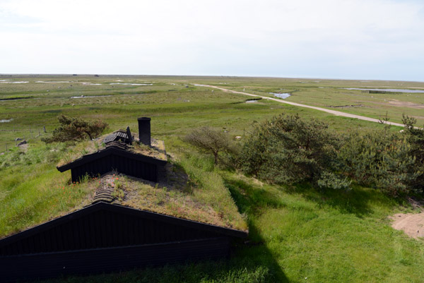 The Ls Saltworks are on the edge of Rnnerne, protected salt marshes on the south side of the island