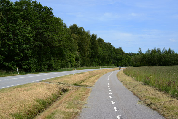 Cycleway along Ls's sterbyvejen
