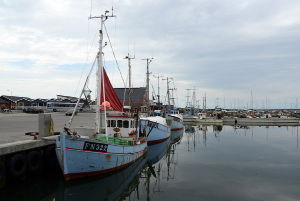 Fishing boats, sterby Havn, Ls 