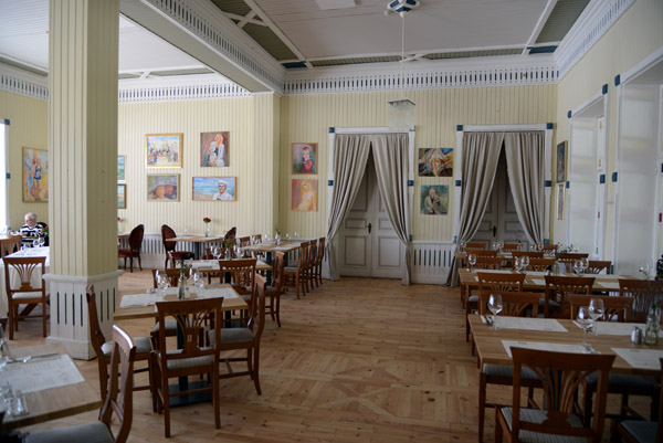 Dining room of the Kuressaare Kuursaal, Saaremaa