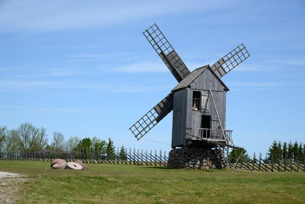 Post Mill, Angla Windmill Park, Saaremaa