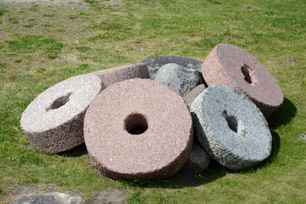 Millstones, Angla Windmill Park, Saaremaa