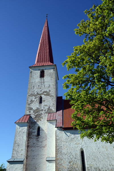 Kihelkonna Mihkli kirik, 13th C., Saaremaa