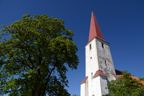 The current bell tower of Kihelkonna Church dates from 1899