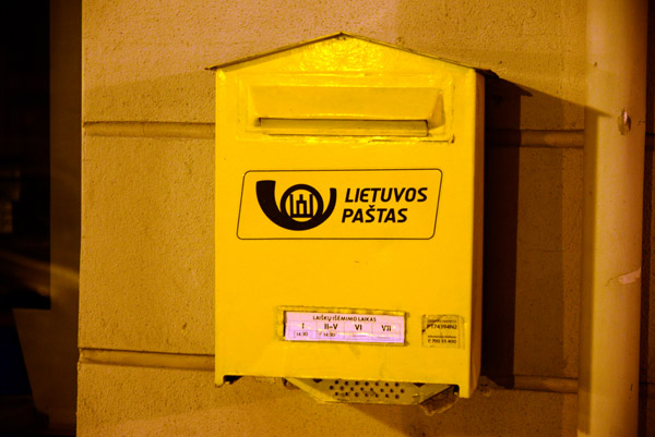 Lithuania Post mailbox - Lietuvos patas, Klaipėda