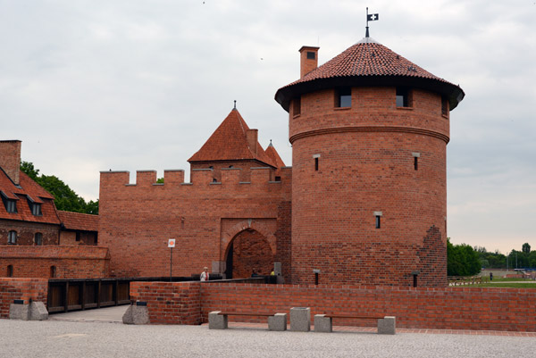 First gate in the outer defenses, Malbork Castle