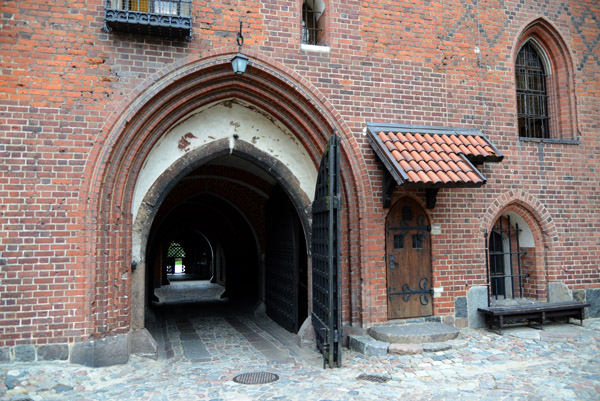 North gate of the Middle Castle, Marienburg
