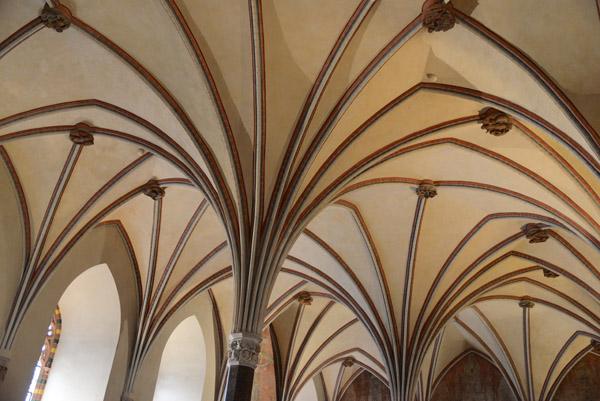 Ceiling of the Chapter House, Hochburg, Malbork Castle