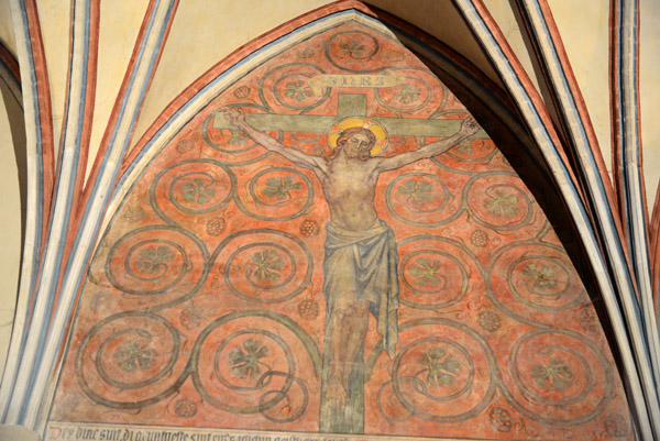 Mural of the Crucifixion, Chapter House, Malbork Castle
