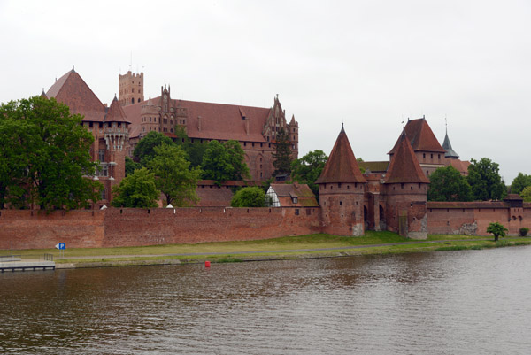 Malbork Castle, Nogat River