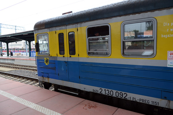 Local train from Malbork to Gdańsk