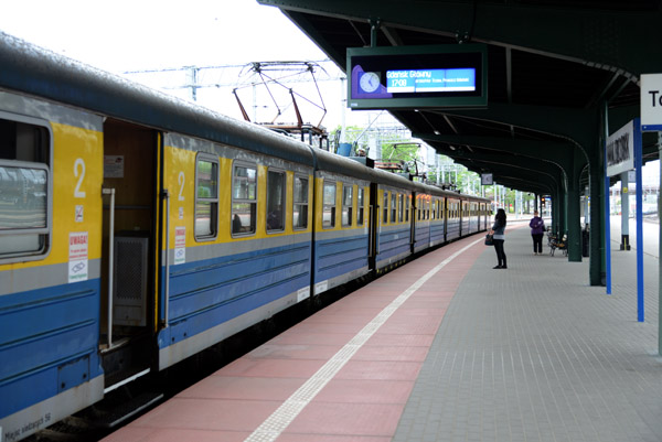 Local train from Malbork to Gdańsk