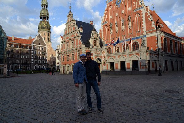 Ralph and Christian, Rātslaukums - Town Hall Square, Riga