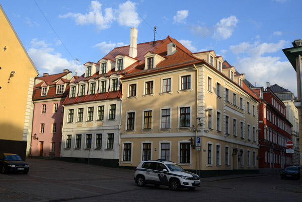 Latvia Torņa iela at Jēkaba iela, Riga