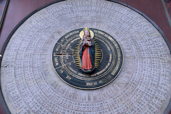 Lower face of the Gdańsk Astronomical Clock 