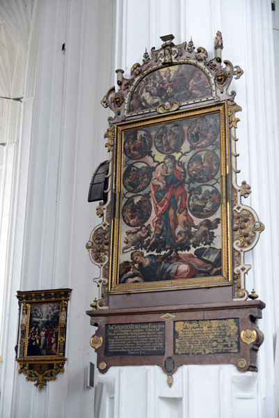 Interior of St Mary's Church, Gdańsk