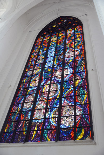 1966 stained glass window, St. Mary's Church