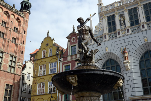 Neptune Fountain, Długi Targ, Gdańsk