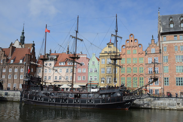 Statek Czarna Perła - the Black Pearl, Gdansk