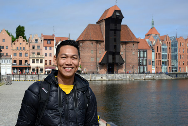 Dennis with the Crane Gate, Gdańsk