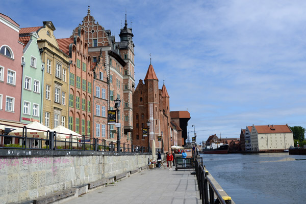 Długie Pobrzeże - Long Embankment, Gdańsk, Poland