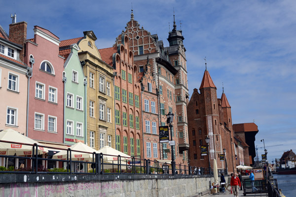 Długie Pobrzeże - Long Embankment, Gdańsk, Poland
