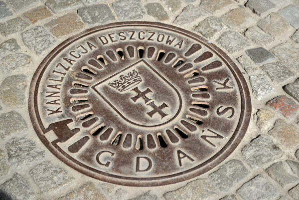 Manhole Cover, Gdańsk