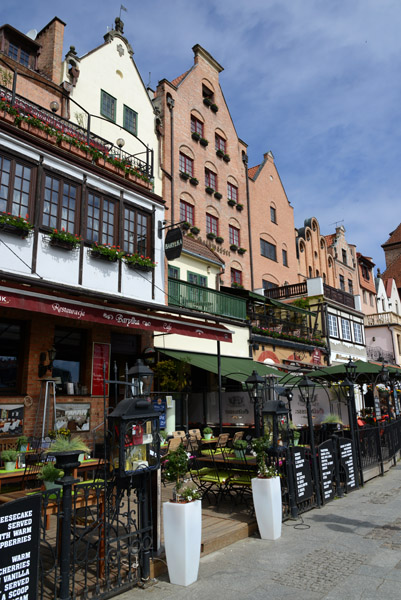 Restaurants on the Long Embankment, Gdańsk